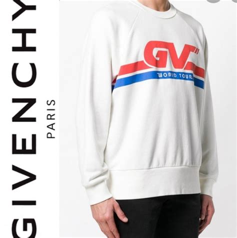 givenchy world tour sweatshirt|givenchy sweatshirt men.